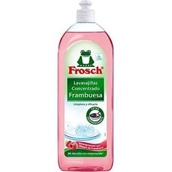Frosch Lavavajillas a Mano Concentrado, Frambuesa, Negro, Estandar, 750 Mililitros