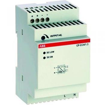 Fuente de Alimentación ABB CP-D 24/1.3, 30W, 24V DC, Salida 1.3A, para Carril DIN