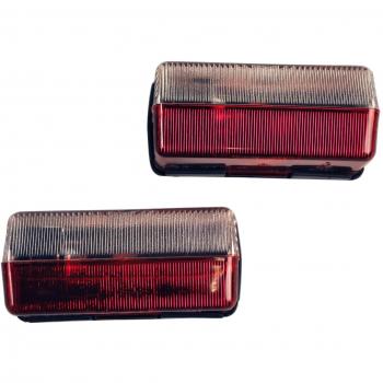 XLPT 2 luces de gálibo bicolores, señalización universal, modelo 553914