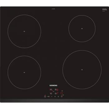 Siemens iQ100 EH631BEB1E Placa de Inducción, 4 Zonas, 60 cm, Color Negro
