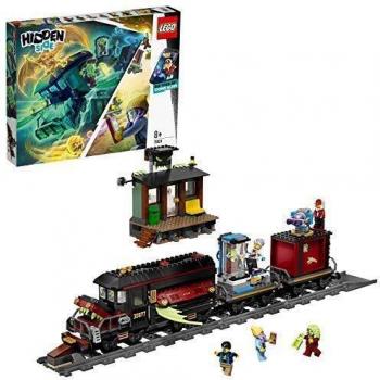 LEGO - Hidden Side Expreso Fantasma Juguete de construcción con realidad aumentada, incluye tren y minifiguras de fantasmas para atraparlos, Novedad 2019