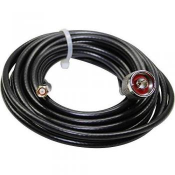Cable de antena Wittenberg 5 m con conectores N y SMA, compatible con LTE/GSM
