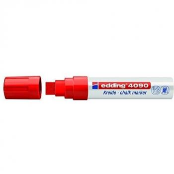Edding Marcador para ventana Edding 4090, 4-15 mm, color rojo