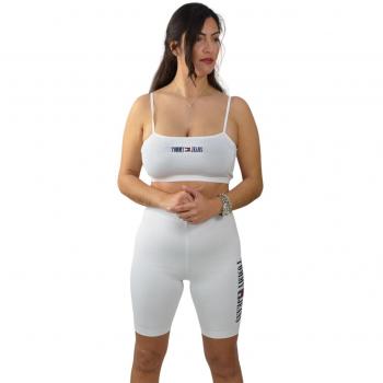 Tommy Jeans - Conjunto para Mujer Blanco