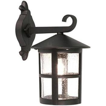 Lámpara colgante de exterior Hereford, negra