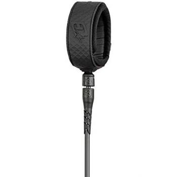 Creatures of Leisure Relliance Ankle Longboard 9' Leash negro, tipo de producto: leash para longboard, características: longitud de 9 pies, color negro, diseñado para adultos unisex, talla única