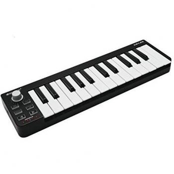 Omnitronic 11045074 - Controlador MIDI de 25 teclas