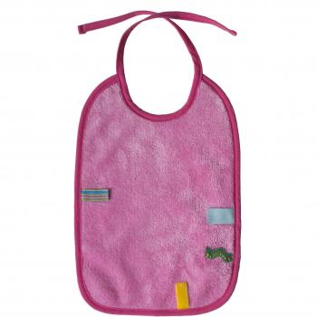 Snoozebaby 5002 Snoozebaby babero, babero - Adorno: Flor rosada