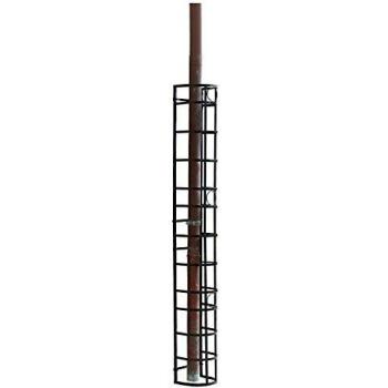 Estructura de Soporte para Plantas Vitot - Rejilla de Hierro Negra para Kletterpflanzen, 194 cm, Resistente a la Intemperie