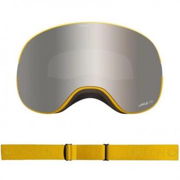 Gafas de Snowboard Dragon Alliance X2 Dijon Amarillo Gris Policarbonato