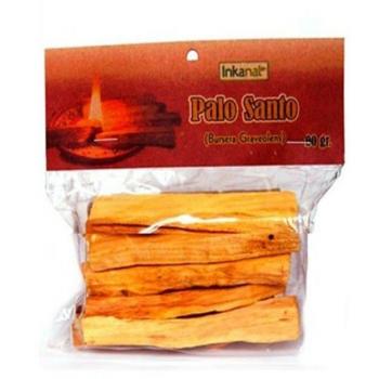 Inkanat Palo Santo Incienso Natural 60g - Madera Sagrada Aromática