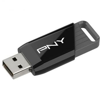 Memoria USB PNY Attaché X 128GB USB 3.2 Tipo A, Velocidad 130 MB/s, Color Negro