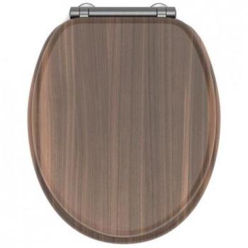 Tapa para Inodoro Gelco Nogal - Diseño moderno, color nogal, fabricada en material resistente, fácil de instalar, compatible con la mayoría de inodoros estándar