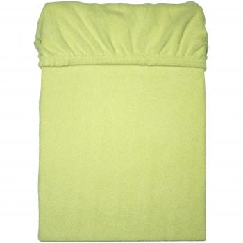 MESANA C-10003/27 Microfibra Polar sábana Bajera Ajustable, 160 x 200 cm Aproximadamente 140 -, Verde