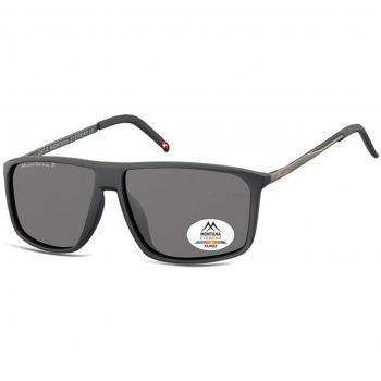 Montana Eyewear MP9 Polarized Men's Sunglasses Black Size 60