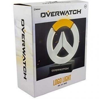 Paladone - Luz con Logotipo de Overwatch, Ideal para dormitorios de niños, Oficina y hogar, Articulo de Cultura Pop, Coleccionable, Color Blanco y Naranja, 8 x 2 x 24 cm