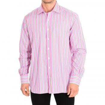 Camisa manga larga cuello solapa cierre a botones NEFLIER6 hombre