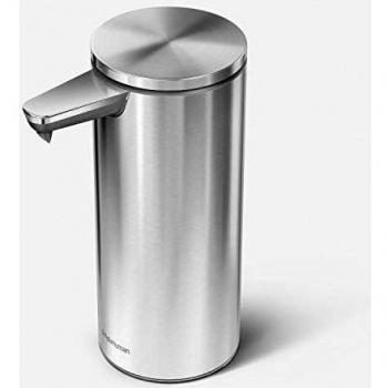 simplehuman Sensorspender Wiederaufladbar ST1043 0.266 l, Silber portavelas - Portavelas