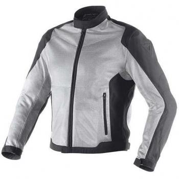 Dainese Chaqueta de tela Air-Flux D1 para moto, Dainese, Antracite/Nero, 56