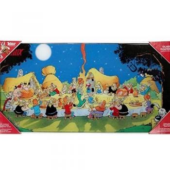 SD toys - Poster En Verre Asterix - Banquet Final 60X30cm - 8436546899532