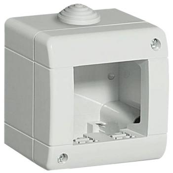 Custodia IP40 para 2 módulos de interior BTicino LivingLight 24402