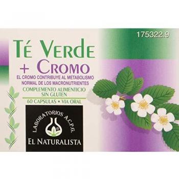 El Naturalista Te Verde + Cromo 60Cap 100 g