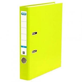 Carpeta Ordner Smart Pro A4 50 mm PP/Papel Verde Claro con Lomo Intercambiable
