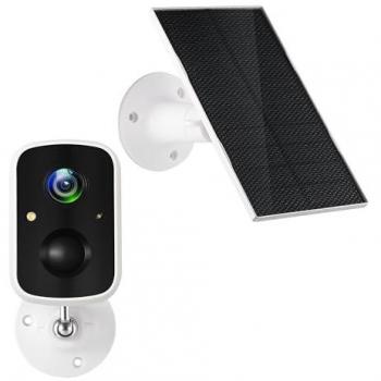 Cámara de Seguridad IP Mini Inalámbrica Exterior con Panel Solar 2560 x 1440 Pixels TX-244