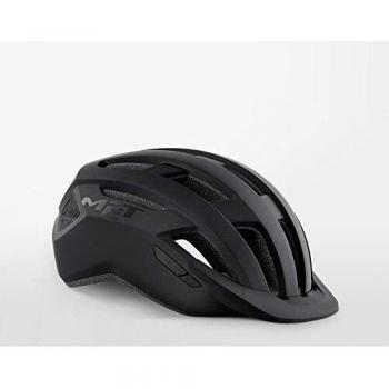 MET Casco All S(52-56), Adultos Unisex, Negro (Road Negro)