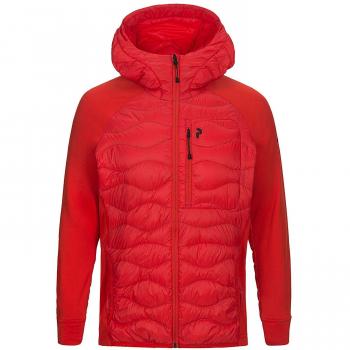 PEAK PERFORMANCE Helium Hybrid Chaqueta, Hombre, Rojo