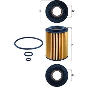 Knecht OX 347D Filtro de aceite