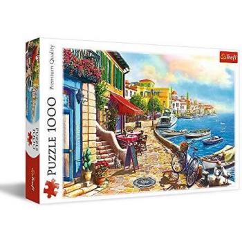 Sunny Embankment 1000-Piece Puzzle - Trefl Ocean and Beach Scene
