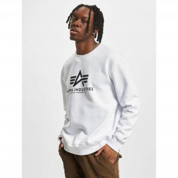 Alpha Industries Basic White Men's Sweatshirt L