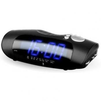 Schneider TCL CR 11 - Radio Despertador AM/FM, reloj digital