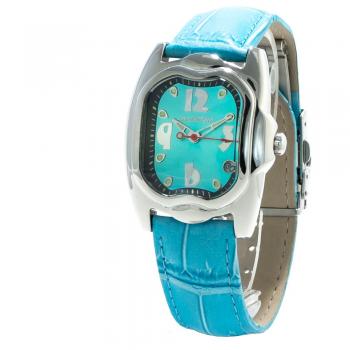 Chronotech Reloj Análogico-Digital Automático para Hombre con Correa de Tela S0332041, Diámetro 40 mm