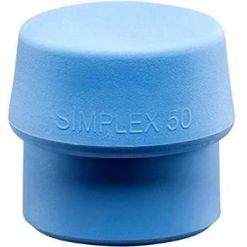 HALDER 3201.040 - Boca de recambio TPE blando azul Simplex Ø 40 mm