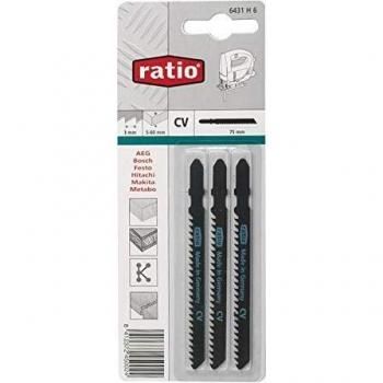 Ratio 6431H6 - Sierra Caladora Ratio Para Bosch Juego 3