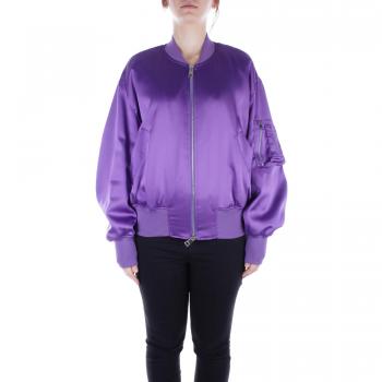 Dondup Purple Bomber Jacket, Female, Size XS