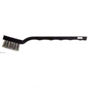 KS Tools 201.2315 Cepillo de alambre de acero para bujías, 2 hileras