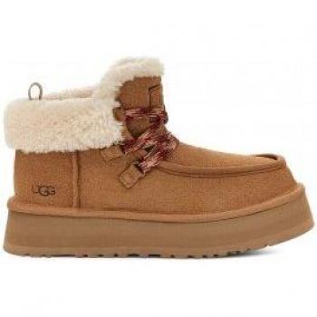 UGG Funkarra Cabin Cuff Women's Brown Boot 8 M
