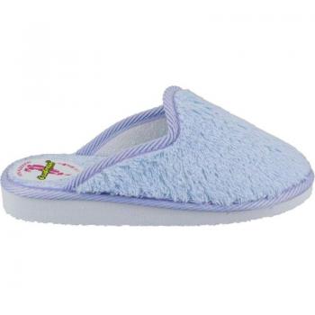 Zapatillas de casa de mujer D'ESPINOSA 918 azul celeste