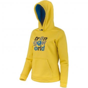 Trango Indals - Sudadera para mujer, color amarillo / azul mar, talla 2XL