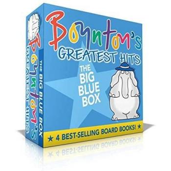 Boynton's Greatest Hits Boxed Set: Blue Hat, Green Hat; A to Z; Moo, Baa, La La La!; Doggies (Board Books)