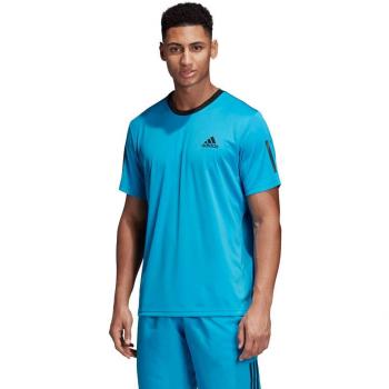 adidas Club 3Str Camiseta, Hombre, Shocya/Black, Extra-Large