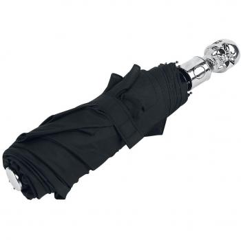 Calavera Regenschirm Paraguas Negro