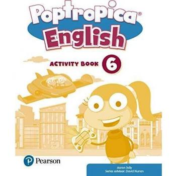 Poptropica English 6 Activity Book Print & Digital Interactive Activity- Online World Access Code