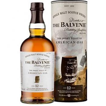 The Balvenie 12 Years Old The Sweet Toast of AMERICAN OAK 43% Vol. 0,7l in Giftbox