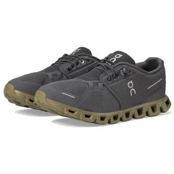 On Cloud 5 Eclipse Grove Men's Running Shoes Size 42 Grey/Green