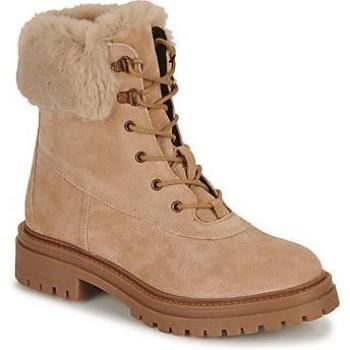 Botines Geox D Iridea para Mujer - Cuero Gamuza, Suela de Caucho, Color Marrón, Talla 39