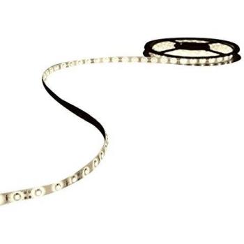 Kit Tira LED Flexible con Alimentación - Blanco Cálido - 180 LEDs - 3 m - 12 VDC